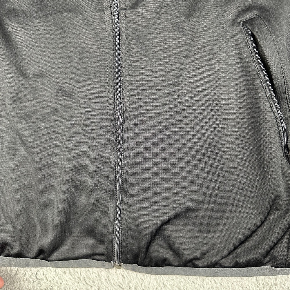 Nike Indianapolis Indians Jacket Mens Small Black Full Zip Baseball Distressed - Picture 8 of 16